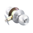 Entry Round Ball Door Knob Set Handle Entrance Passage Lock With 3 Keys for 30-50mm Door Thickness