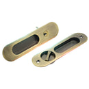 Stainless Steel Invisible Sliding Wood Barn Door Lock Invisible Door Lock Door Latch Indoor Lock