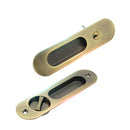 Stainless Steel Invisible Sliding Wood Barn Door Lock Invisible Door Lock Door Latch Indoor Lock