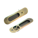 Stainless Steel Invisible Sliding Wood Barn Door Lock Invisible Door Lock Door Latch Indoor Lock