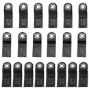 20 Pieces Bi-Metal Saw Blade Multitool Cutter Power Tool Accessory
