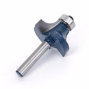 1/4" Shank Woodworking Router Bit Radius Round Over Dual Edging Cutter Tool