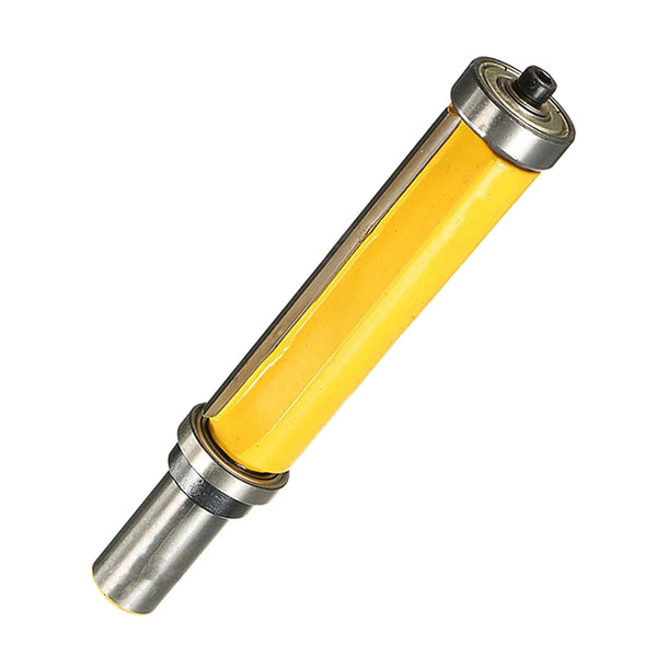 1/2-inch Shank Pattern/Flush Trim Router Bit 2-1/2'' Cutter Top & Bottom Bearing