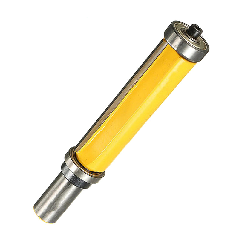 1/2-inch Shank Pattern/Flush Trim Router Bit 2-1/2'' Cutter Top & Bottom Bearing