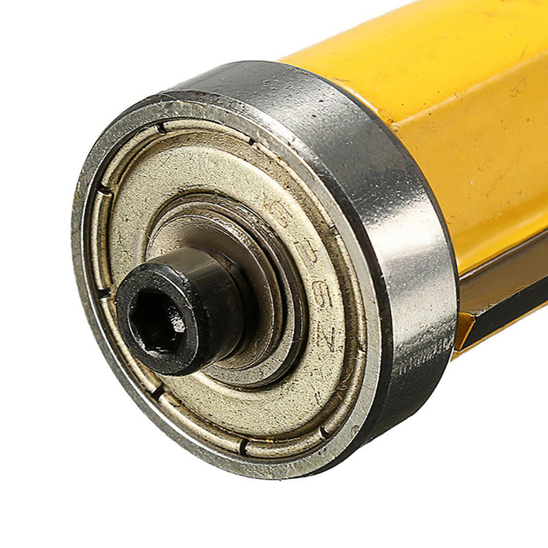 1/2-inch Shank Pattern/Flush Trim Router Bit 2-1/2'' Cutter Top & Bottom Bearing