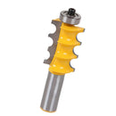 1/2'' Shank Triple Bead&Triple Flute 2 Molding Router Bits Woodworking Cutting Tool