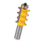 1/2'' Shank Triple Bead&Triple Flute 2 Molding Router Bits Woodworking Cutting Tool
