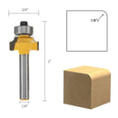 1/4'' Shank Round Over Router Bit Set 1/2'', 3/8'', 1/4'', 1/8'' Radius Wood Cutting Tool