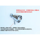 Shower Head Rainfall Chrome Bath Heads Filter Water Saving Faucet Tap