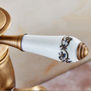Kitchen Brass Purified Water Outlet Deck Mounted Sink Faucet Centerset Tap