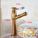 Kitchen Brass Purified Water Outlet Deck Mounted Sink Faucet Centerset Tap