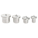 8 Pieces Wood Silver Dowel Centre Point Set 6mm-13mm DIY Power Tool Accessories