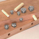 8 Pieces Wood Silver Dowel Centre Point Set 6mm-13mm DIY Power Tool Accessories