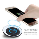 5V 1A Qi Wireless Charging Charger Pad Mat For Android Phone Bowl White