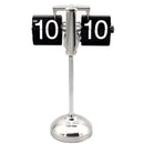 Modern Retro Scale Digital Auto Flip Page Single Stand Desktop Table Clock