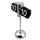 Modern Retro Scale Digital Auto Flip Page Single Stand Desktop Table Clock