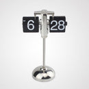 Modern Retro Scale Digital Auto Flip Page Single Stand Desktop Table Clock