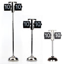 Modern Retro Scale Digital Auto Flip Page Single Stand Desktop Table Clock