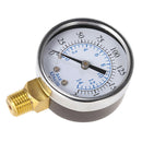 1/4'' NPT Connector Regulator Pressure Gauges For Air Water Oil Gas 0~200PSI