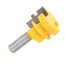 Reversible Glue Joint Router Bit Tenon Cutter 1/2" Shank for Woodworking DIY