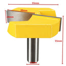 CNC Milling Cutter Engraving Wood Bottom Cleaning Router Bit - 1/2" Shank