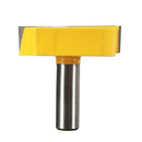 CNC Milling Cutter Engraving Wood Bottom Cleaning Router Bit - 1/2" Shank