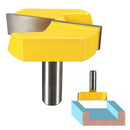 CNC Milling Cutter Engraving Wood Bottom Cleaning Router Bit - 1/2" Shank