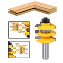 Guide Rail Stile Router Bit 1/2'' Shank Shaker Woodworking Cutter Door Blade