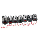Three Pointed HSS Countersink Drill Bits Chamfering Tool Set for Woodworking