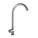 Kitchen Sink Hot Cold Water Tap Monobloc Modern Single Faucet Knob Chrome