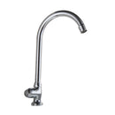 Kitchen Sink Hot Cold Water Tap Monobloc Modern Single Faucet Knob Chrome