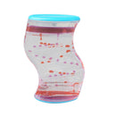 Acrylic Mix Floating Visual Hourglass Oil Dropper Liquid Clock Ladder Gift