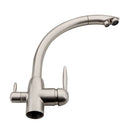 Full Copper Kitchen Bathroom Faucet Full Copper Vegetable Sink 2 Levers Pure Filter Mixer Tap