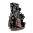 Little Monk Statue Incense Burner Holder Stick Cones Home Decor Decoration