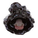 Little Monk Statue Incense Burner Holder Stick Cones Home Decor Decoration