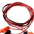 4mm Multimeter Banana Plug To Test Hook Wire Cable For Electrical Testing 1M