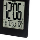 Digital Alarm Clock With Large Display, Snooze, Temperature, Blue Backlight