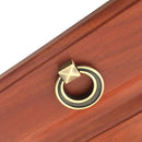 Antique Metal Dresser Knobs Pull Ring Drawer Knob Wardrobe Bin Pulls Cabinet Door Handle Round