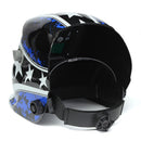 Solar Auto Darkening Welding Helmet MIG TIG ARC Mask Eye Head Protector with Len Pentagram