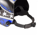 Solar Auto Darkening Welding Helmet MIG TIG ARC Mask Eye Head Protector with Len Pentagram