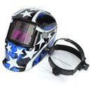 Solar Auto Darkening Welding Helmet MIG TIG ARC Mask Eye Head Protector with Len Pentagram