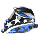Solar Auto Darkening Welding Helmet MIG TIG ARC Mask Eye Head Protector with Len Pentagram