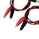 Alligator Test Clips Clamp To USB Male Connector Power Supply Adapter 60cm
