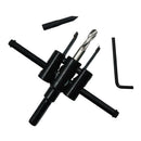 30-300mm Adjustable Metal Wood Circle Hole Cutter Saw Drill Bit Kit, Heavy Duty Wood Hole Saw Circle Cutter, Wood Working Twist Hole DIY Tools for Woodworking