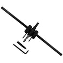 30-300mm Adjustable Metal Wood Circle Hole Cutter Saw Drill Bit Kit, Heavy Duty Wood Hole Saw Circle Cutter, Wood Working Twist Hole DIY Tools for Woodworking