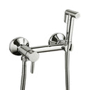 Brass Toilet Handheld Bidet Shower Sprayer Douche Faucet With Valve, pipe