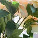 1Bouquet 5Head Simulation Peony Bouquet Artificial Flower Home Wedding Decor