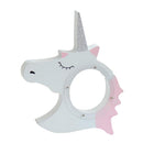 Wooden Unicorn Money Boxes Cute Piggy Bank Coins Cash Storage Holder Kids Toy Gift White