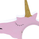 Wooden Unicorn Money Boxes Cute Piggy Bank Coins Cash Storage Holder Kids Toy Gift Pink