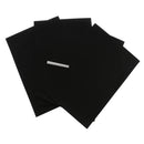 4 Chalk Board Blackboard Removable Vinyl Wall Sticker Decal Chalkboard 20x30cm, with 1 Chalk included